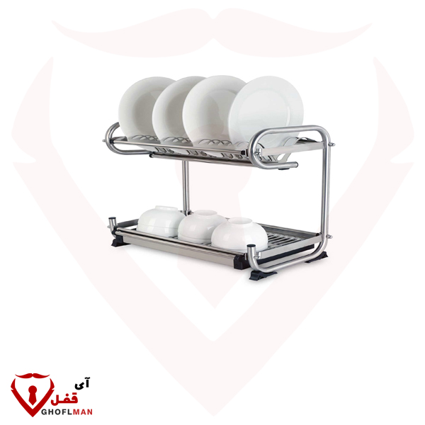 9114 MELLONI حاوية سطح الطاولة ذات طابقين