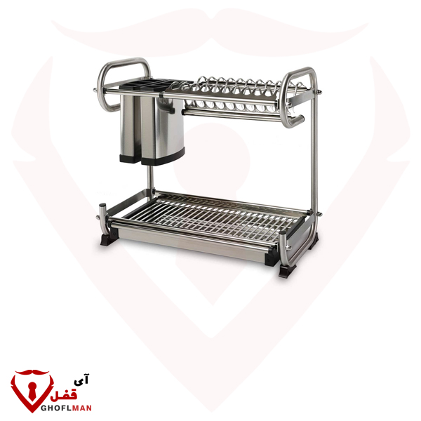 9116 MELLONI حاوية سطح الطاولة ذات طابقين