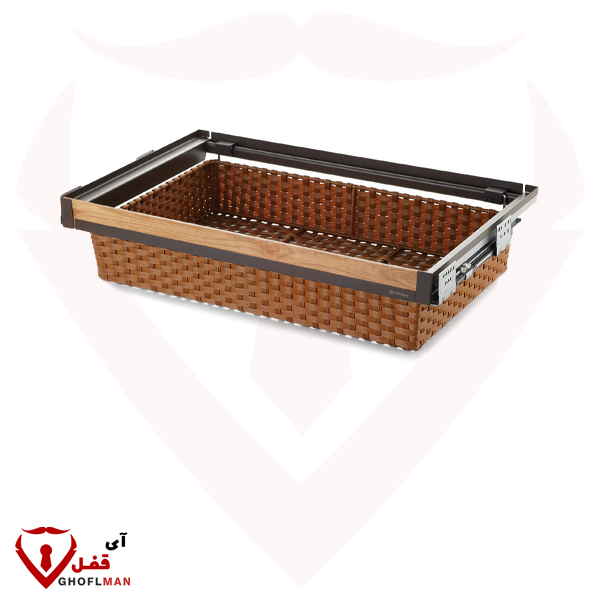 UNIHOPPER WS4141 سلة خوص على شكل سكة حديد