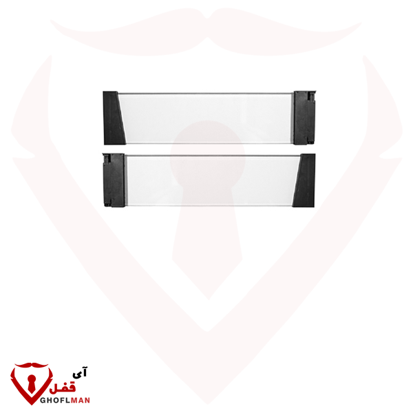زجاج مع وصلة لسكة التعليق الطويلة ذات الصندوق المزدوج FANTONI