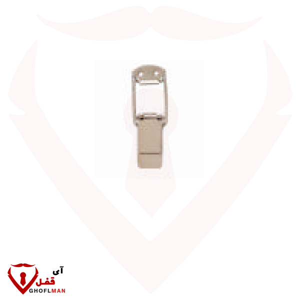 JAHAN STEEL خطاف متوسط (مشبك) مزود بزنبرك وقضيب مخصص بسيط وحامل قفل.