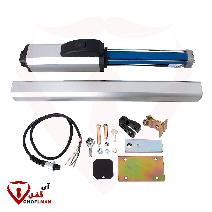 طقم أبواب أوتوماتيكية كهروهيدروليكية، موديل Kit 422CBAC، ماركة Faac