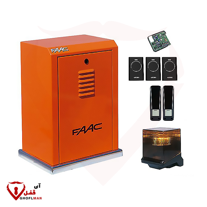 طقم أبواب منزلقة كهروهيدروليكية، موديل Kit 884، ماركة Faac
