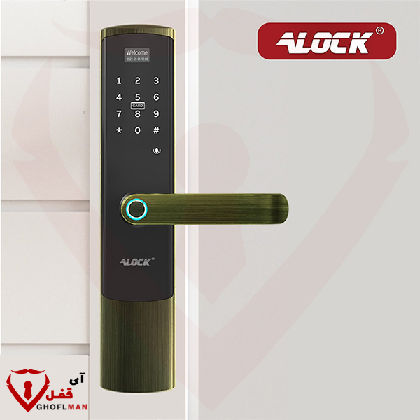 ALOCK +S550 مقبض بصمة رقمية ذكية عبر الإنترنت