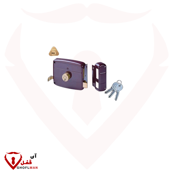 قفل ساحة تصميم سيزا مع مفتاح عادي كود رجبي 6622 (24 رقم)