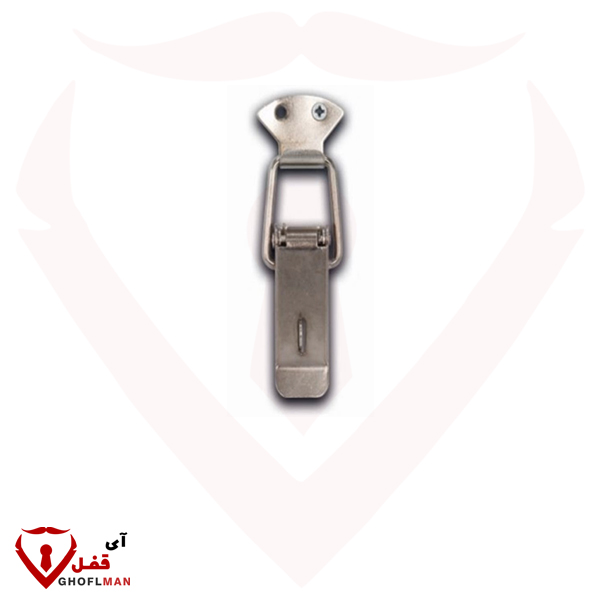 JAHAN STEEL خطاف متوسط الحجم محمل بنابض (مشبك) مع حامل قفل (رئيسي)