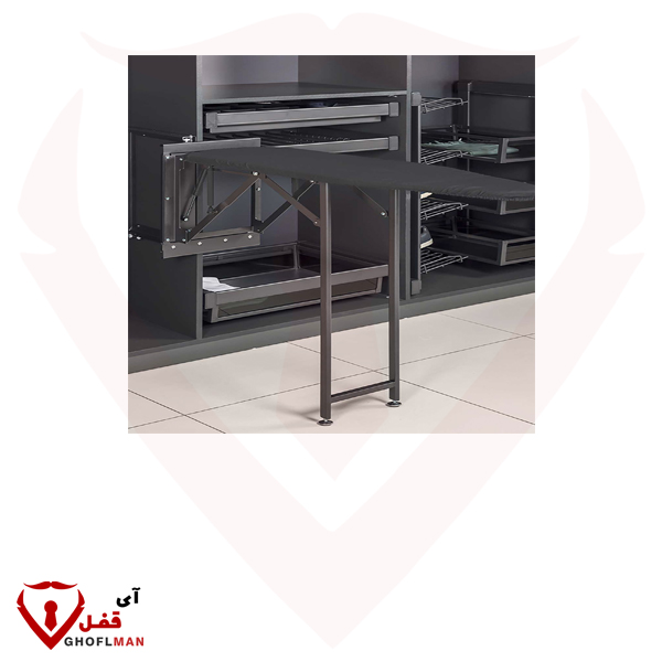 8012 MELLONI طاولة كي بسكك حديدية قائمة