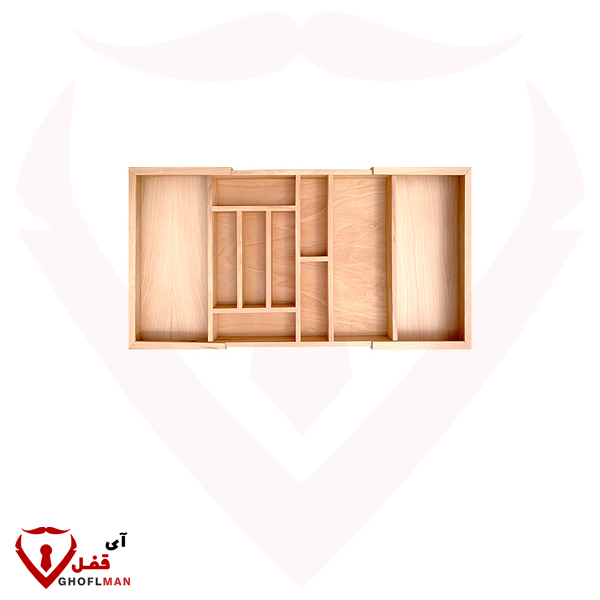 حامل ملعقة داخل درج رف الزان الخارجي من Tansu