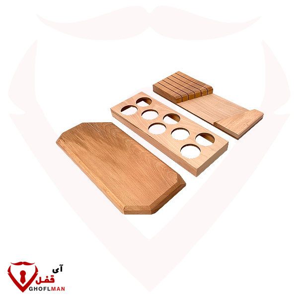 حامل ملعقة TANSU ذو طبقتين داخل الدرج السريع الخارجي