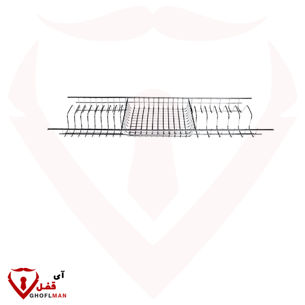 سلة تنقيط فولاذية بتصميم كلاسيكي للغاية