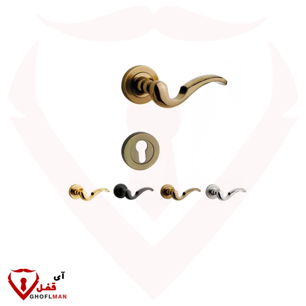 مقبض وردة من زارين بارس ميتيس