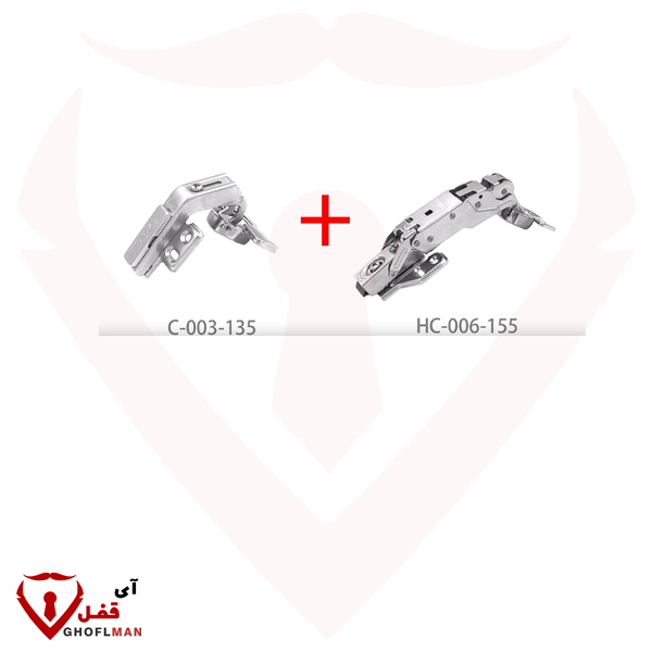 مفصلة خزانة 135 درجة رمز بسيط C-003-135 Saro SARO