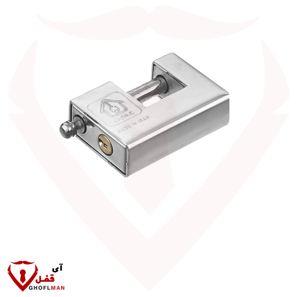 قفل کتابی روکش دار 90 دوشیار استیل عمارت EMARAT (عمده)