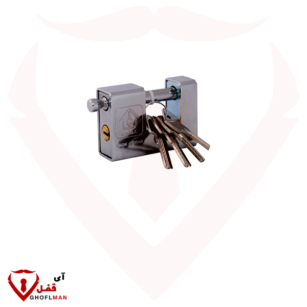 قفل کتابی روکش دار 90 کامپیوتری استیل عمارت EMARAT (عمده)