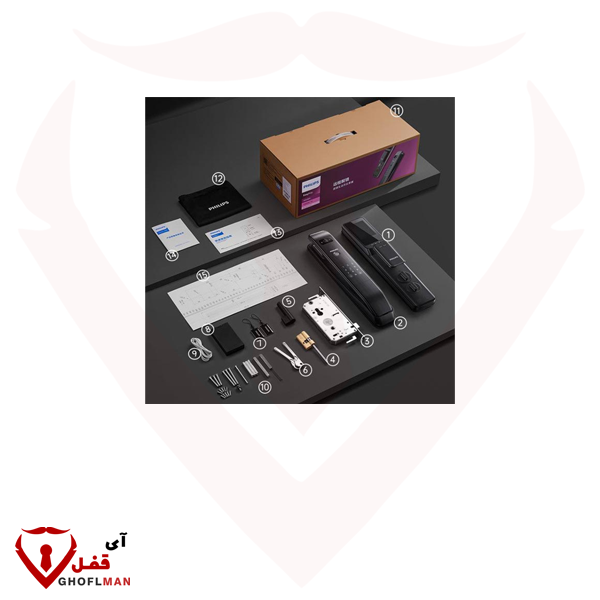 مقبض رقمي ذكي من فيليبس DDL303-VP