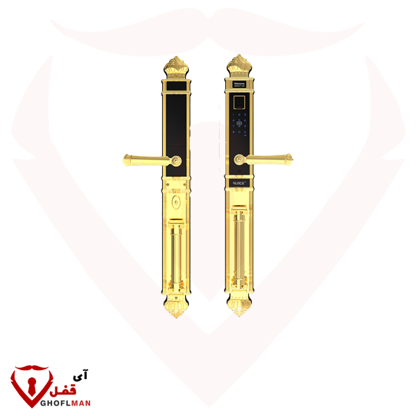 ALOCK +91A موديل بصمة الإصبع مقبض رقمي ذكي