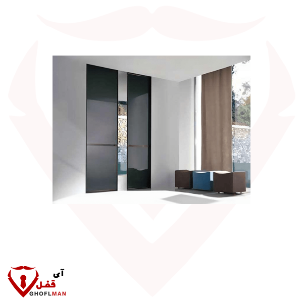 آلية الباب الكهربائي المتماثل المزدوج، نموذج التزامن المغناطيسي، غلاف الباب الزجاجي، الكود: K095، FANTONI