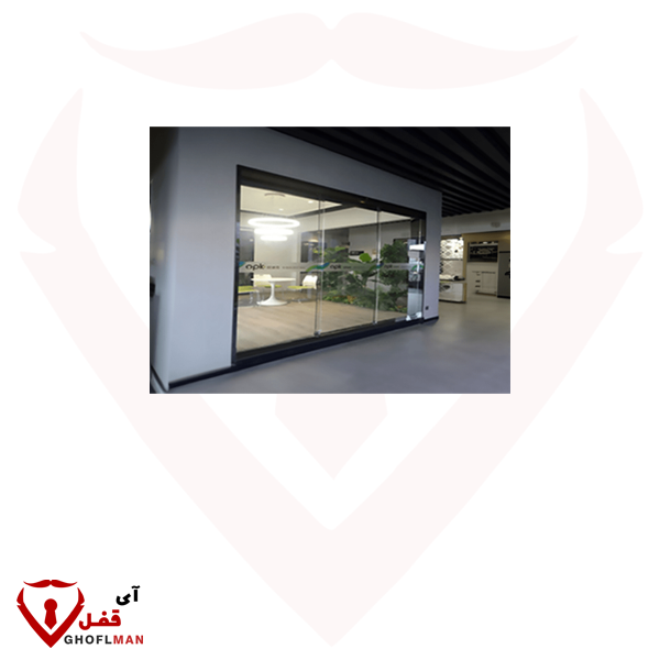 آلية زجاج DG3 مركبة مع باب واحد ثابت وبابين متحركين بعرض 360 كود: K112 FANTONI