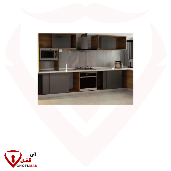 آلية Topline TM3 بابين خشبيين بدون عرض أرضي 240 كود: K524 FANTONI