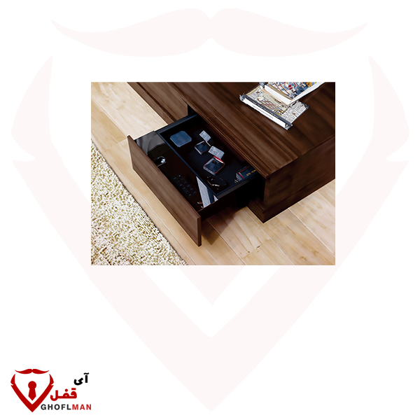 انزلاق آمن داخل الخزانة والمكتب مع بصمات أصابع FANTONI