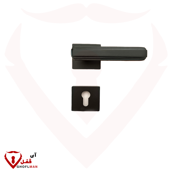 مقبض Ziggurat R على شكل وردة، عنصر ELEMAN