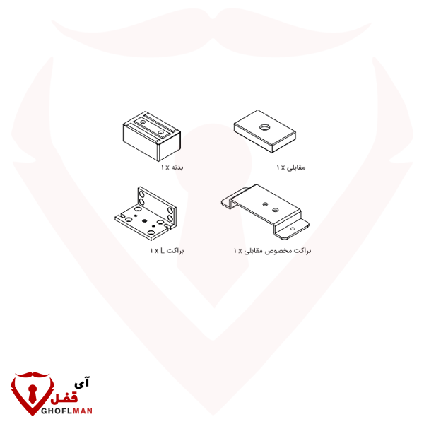 قفل مغناطيسي صغير من SARO Mini-Magnet2