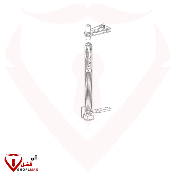 مفصلة محورية، شريط آرام، كود AFD-30-M، NHN