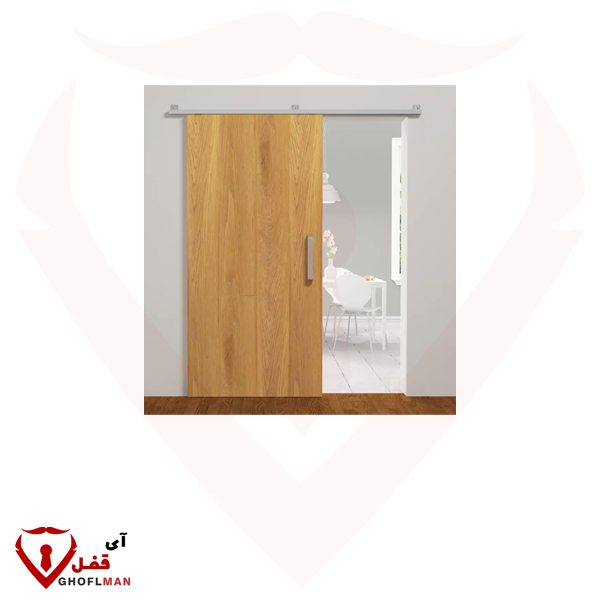 آلية خط منزلق، باب بسكة ذات مصراع واحد مع حزام ناعم، رمز SSD-01-ECO، SARO