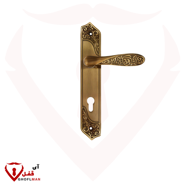 مقبض بارزارين بارس الكلاسيكي المصنوع من الذهب