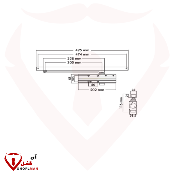 فرقة ارام تايوان مقاس 3 كود DCO401/S Saro SARO